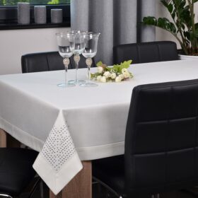 Obrus Panama Dekor – Ekri