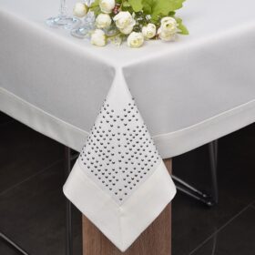 Obrus Panama Dekor – Ekri