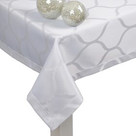 Obrus Casablanca Lux Szary-Srebro