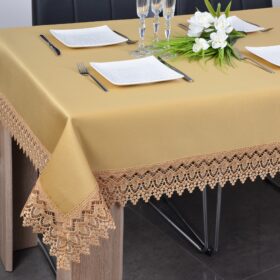 Obrus z Gipiurą 114 – Złoty