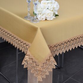 Obrus z Gipiurą 114 – Złoty