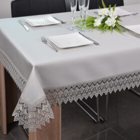 Obrus z Gipiurą 114 – Szary