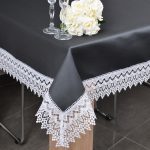 Obrus z Gipiurą 114 – Grafit Biel