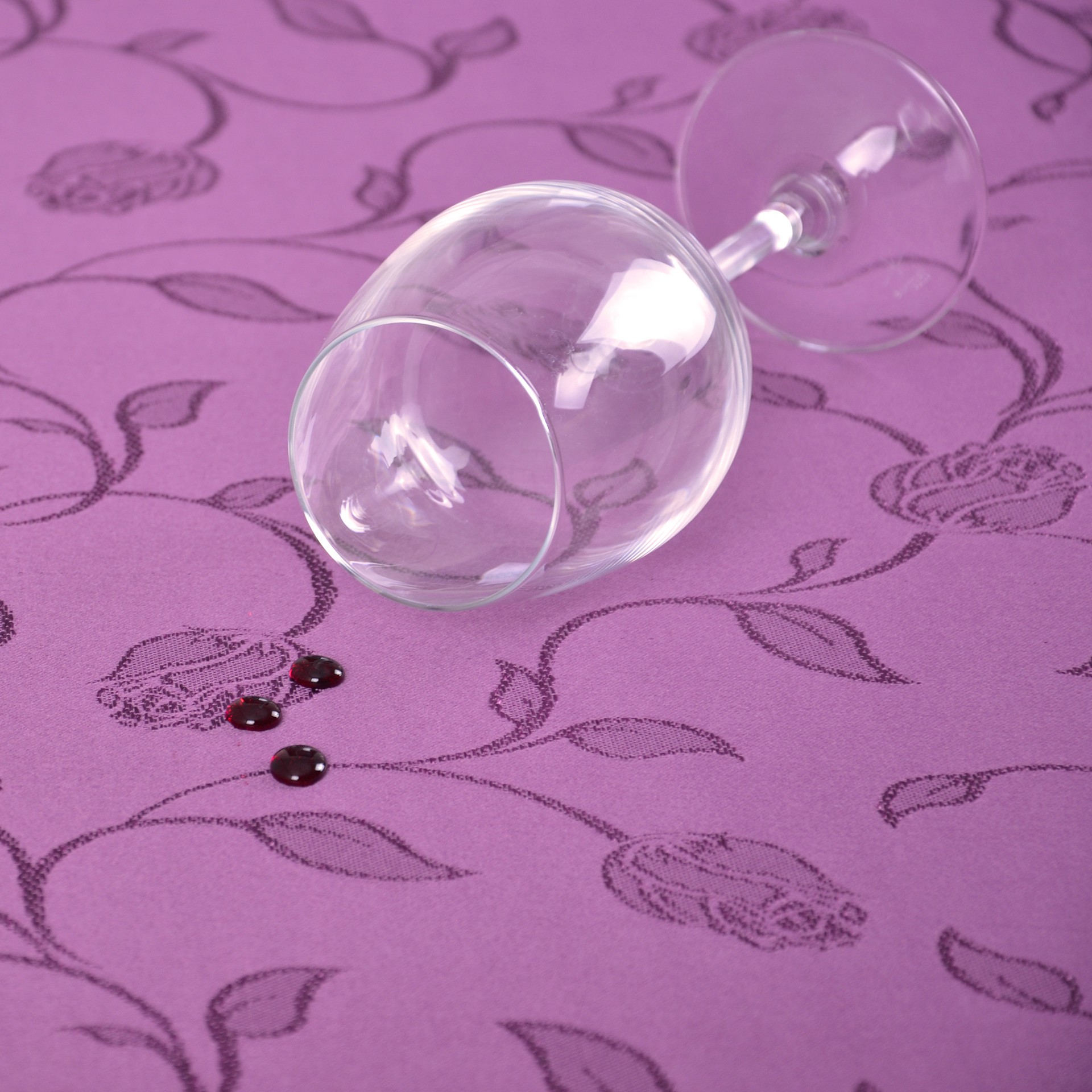 Obrus z Gipiurą 127 – Fioletowy Obrus z Gipiurą 127 – Fioletowy