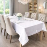 Obrus Glamour – Biały/złoty