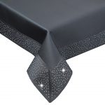 Obrus Szmaragd – Grafitowy