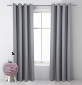 Zasłona Panama – Szara Zasłona Panama – Szara