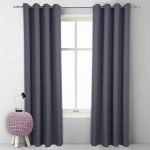 Zasłona Panama – Grafitowa