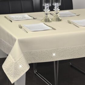 Obrus Szmaragd – Beżowy