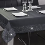 Obrus Szmaragd – Grafitowy