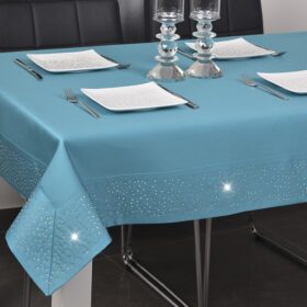 Obrus Szmaragd - Turkusowy