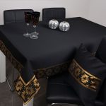 Obrus Vega Lux Brokat – Srebro