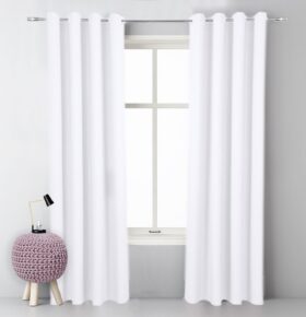 Zasłona Panama – Biała