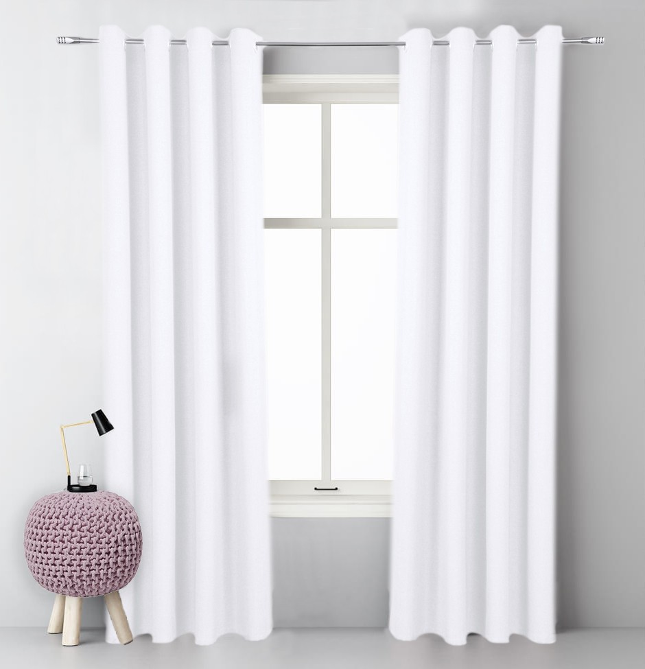 Zasłona Panama – Biała Zasłona Panama – Biała