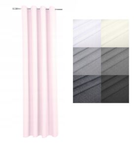 Zasłona Panama – Pudrowy róż