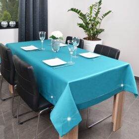 Obrus Glamour - Turkus