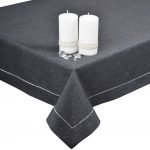 Obrus Panama Lux – Grafit