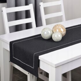 Bieżnik Panama Lux - Czarny