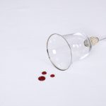 Pas Liść – Biały Srebro