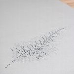 Pas Liść – Szary Srebro