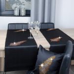 Pas Liść – Czarny Srebro