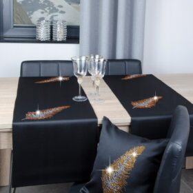 Pas Liść - Czarny Złoto