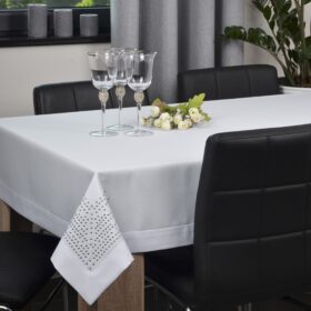 Obrus Panama Dekor - Jasny Szary