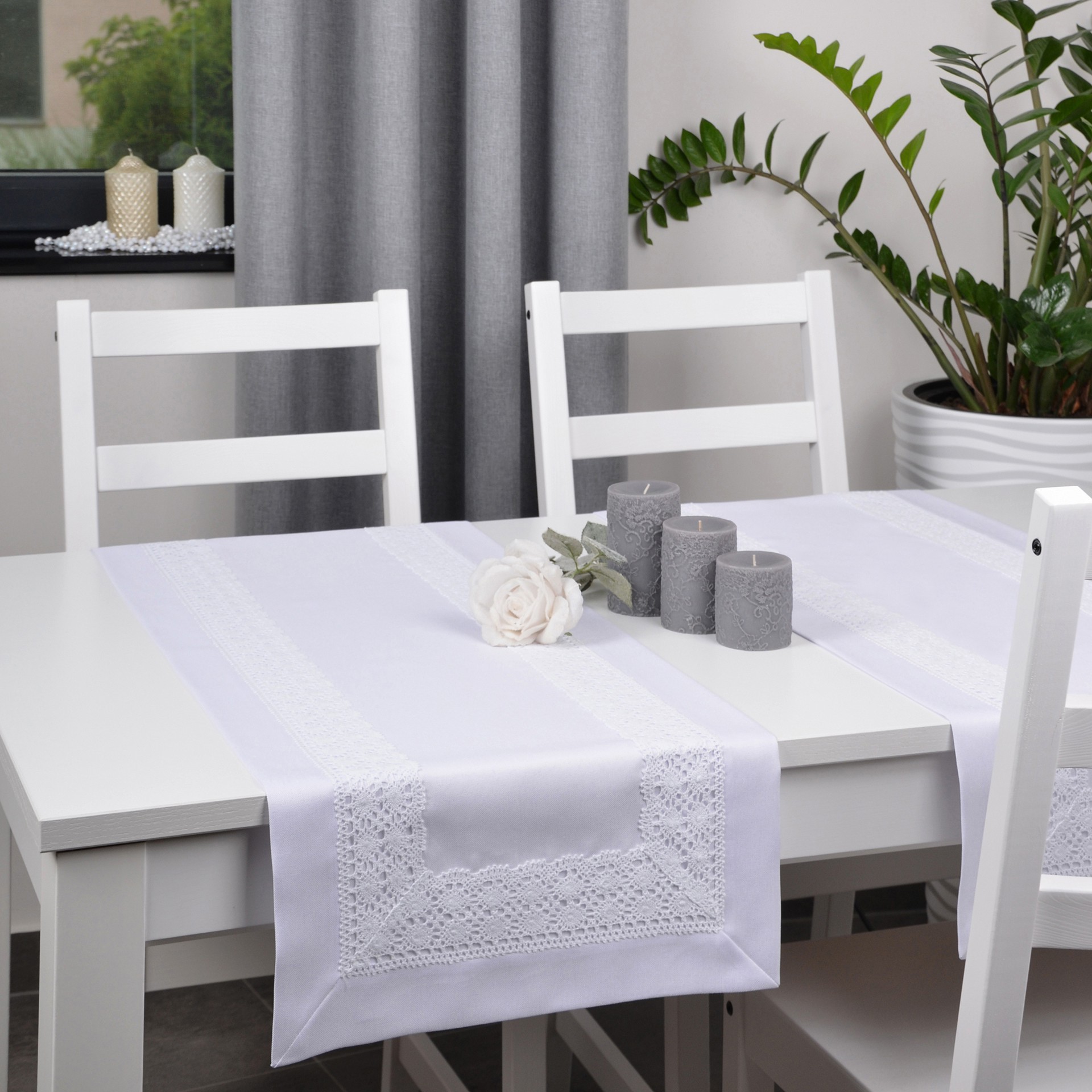 Bieżnik Sewilla – Biały Bieżnik Sewilla – Biały