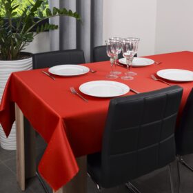 Obrus w Kropki - Czerwony