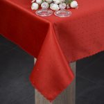 Obrus w Kropki – Czerwony