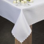 Obrus w Kropki – Biały