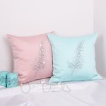 Poszewka Liść – Pudrowy róż Poszewka Liść – Pudrowy róż