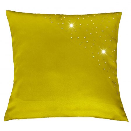 Poszewka Krystal - Żółty Ciemny