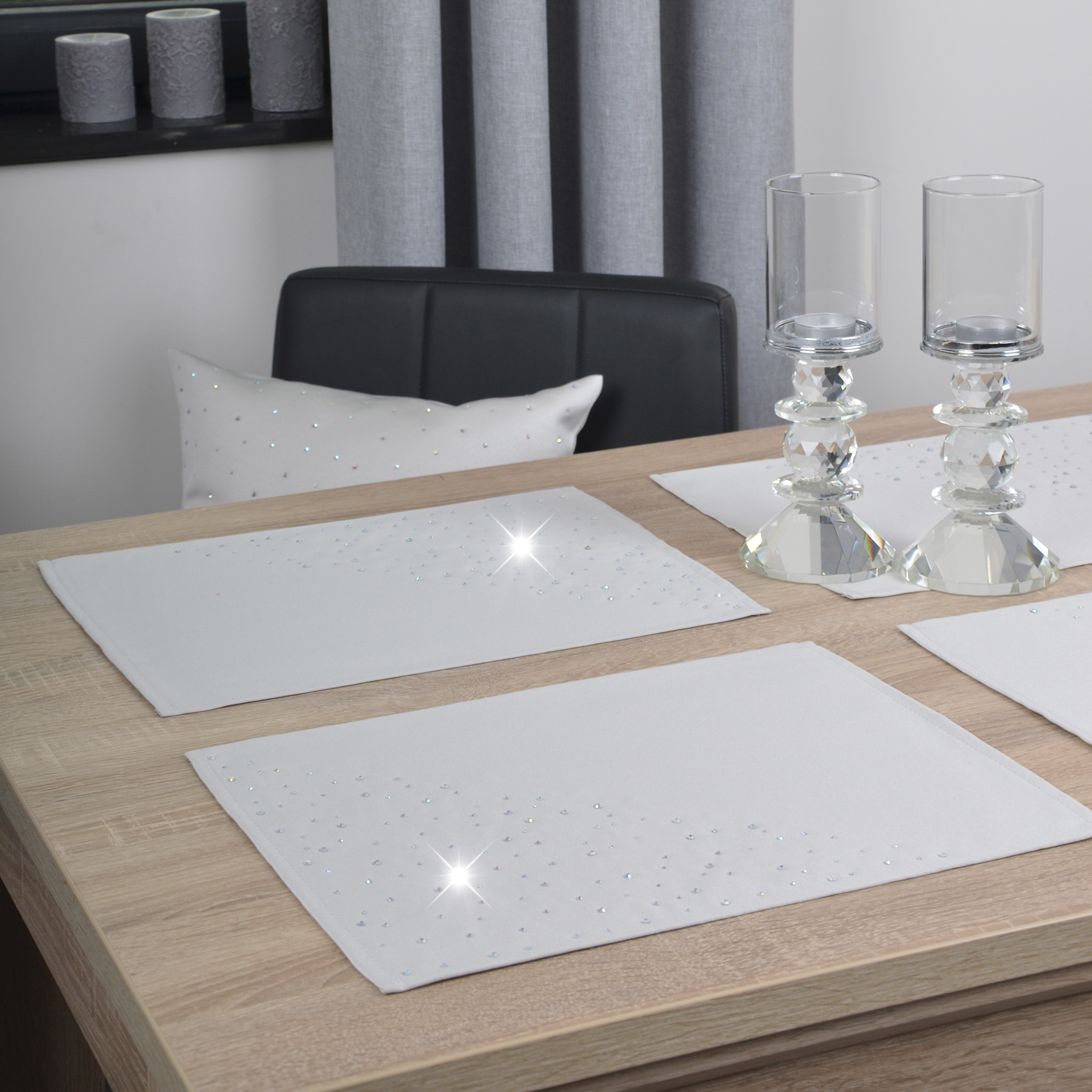 Podkładki Krystal – Szary Podkładki Krystal – Szary