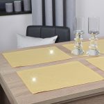 Podkładki Krystal – Żółty