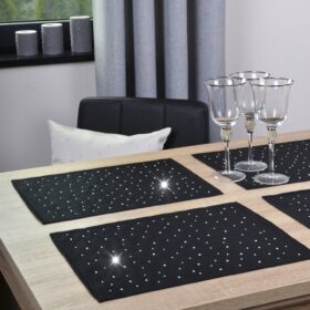 Podkładki Szafir – Czarny