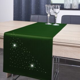 Pas Krystal Złote Dżety – Zielony Ciemny