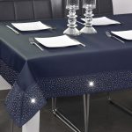 Obrus Szmaragd Złote Dżety – Zielony Ciemny