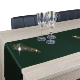 Pas Liść – Zielony Ciemny Złoto