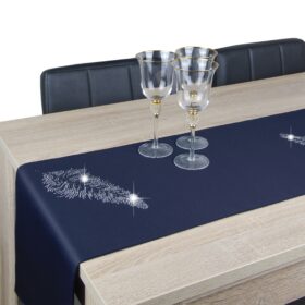 Pas Liść – Granatowy