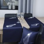 Pas Liść – Granatowy Złoto