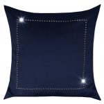 Poszewka Glamour – Granatowy Złoto