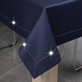 Obrus Glamour – Granatowy Złoto