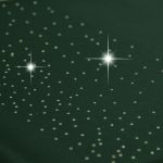 Podkładki Rubin – Zielony Ciemny Złote Dżety