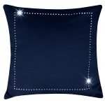 Poszewka Glamour – Granatowy Złoto