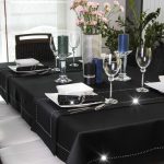 Obrus Glamour – Czarny