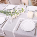 Obrus Panama – Jasny Szary