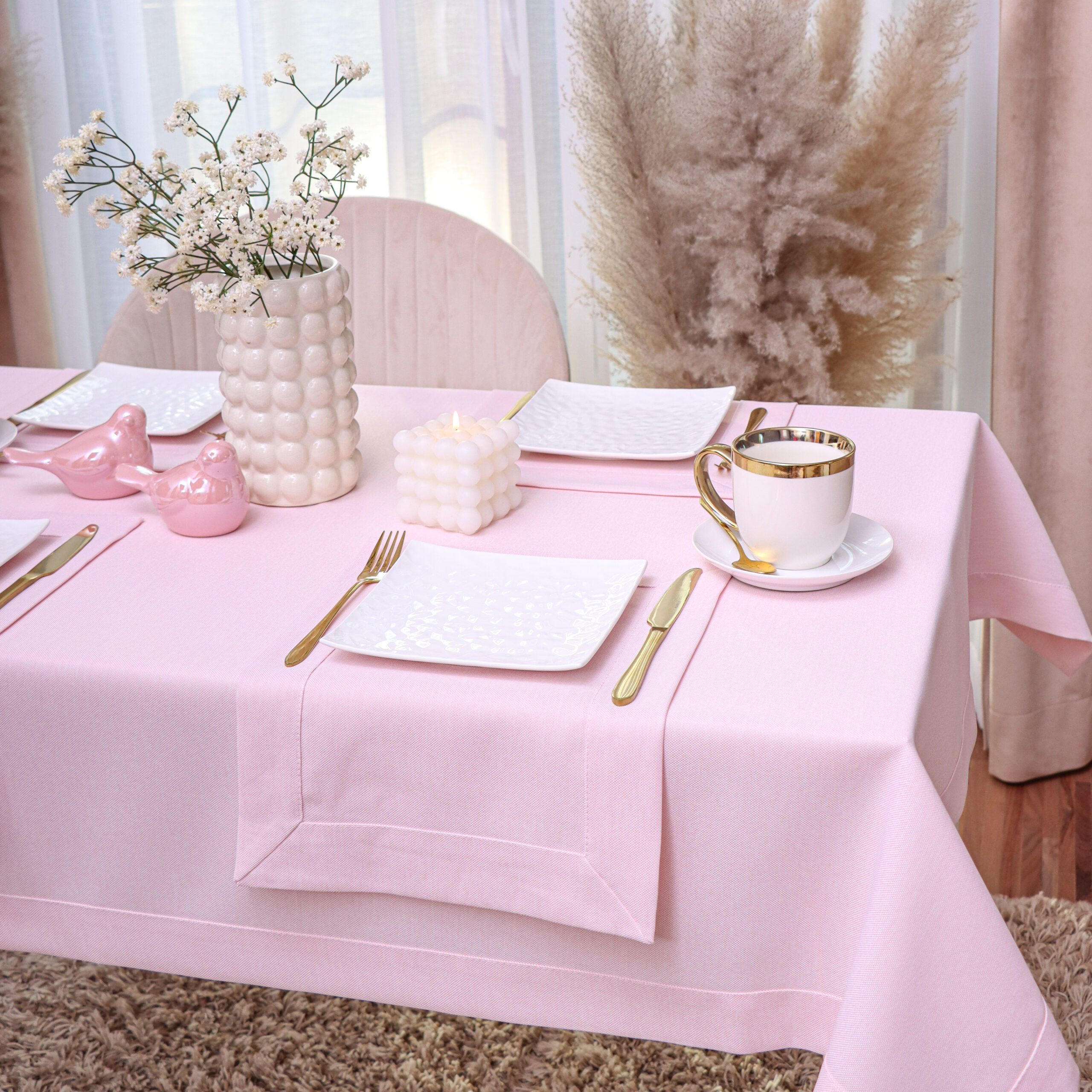 Podkładka Panama – Pudrowy róż (2 szt.) Podkładka Panama – Pudrowy róż (2 szt.)