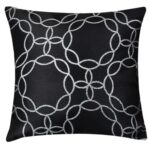 Poszewka Modern – Czarny srebrny Poszewka Modern – Czarny srebrny