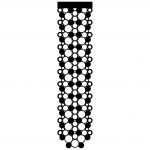 Ażur Dekor Pionowy wz.1 – Czarny